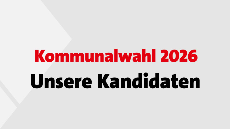 Kampagnenmotiv Kommunalwahl 2026